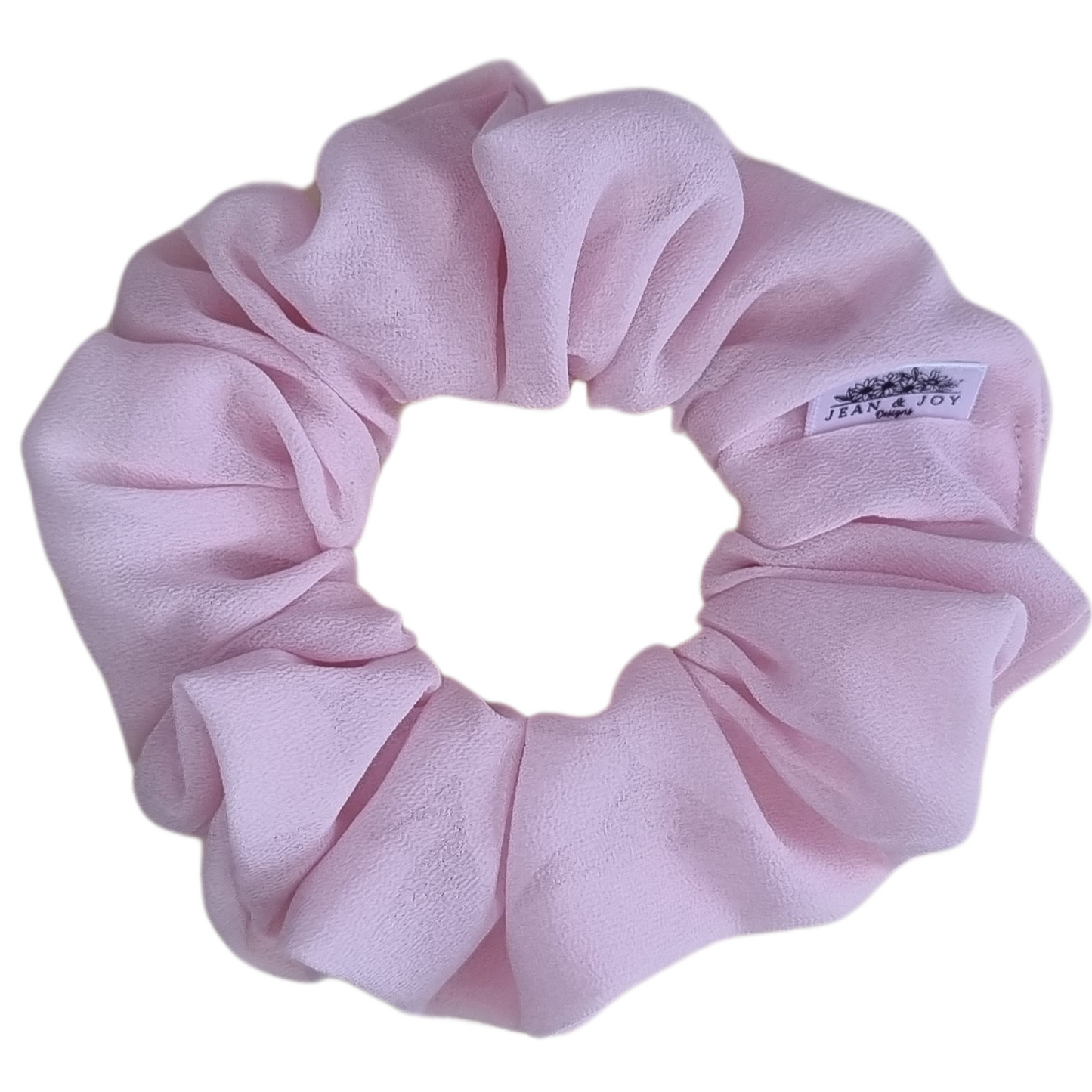 Petal Pink Chiffon Scrunchie π©·