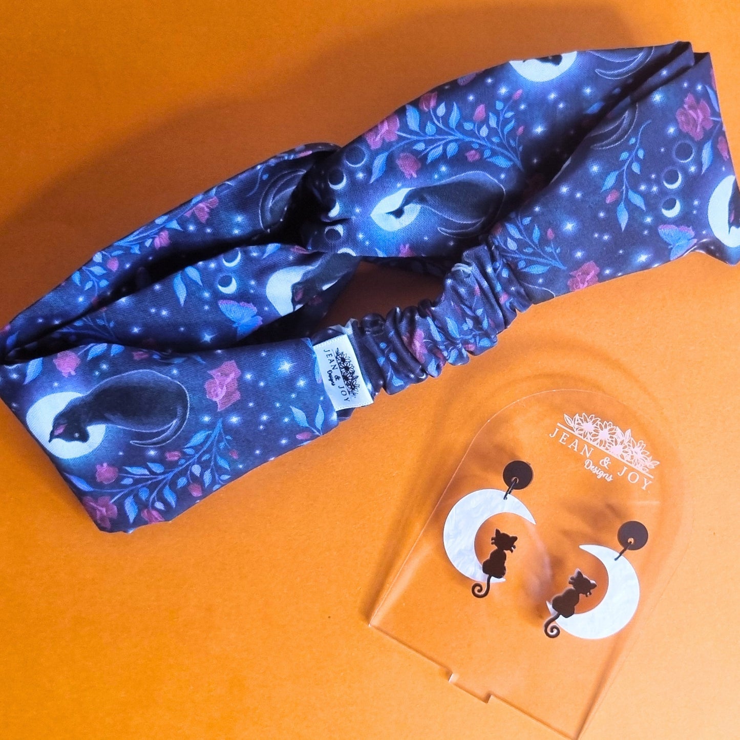 ๐โโฌBlack Cat Lunar Love & Luna Cat Crescent Moon Halloween Gift Pack ๐