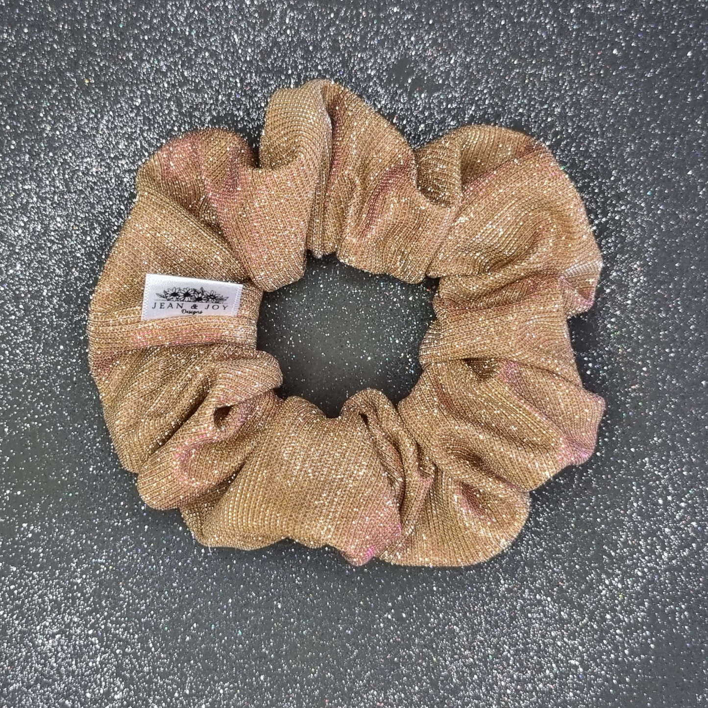 Rose Gold glitter Scrunchie πβ¨