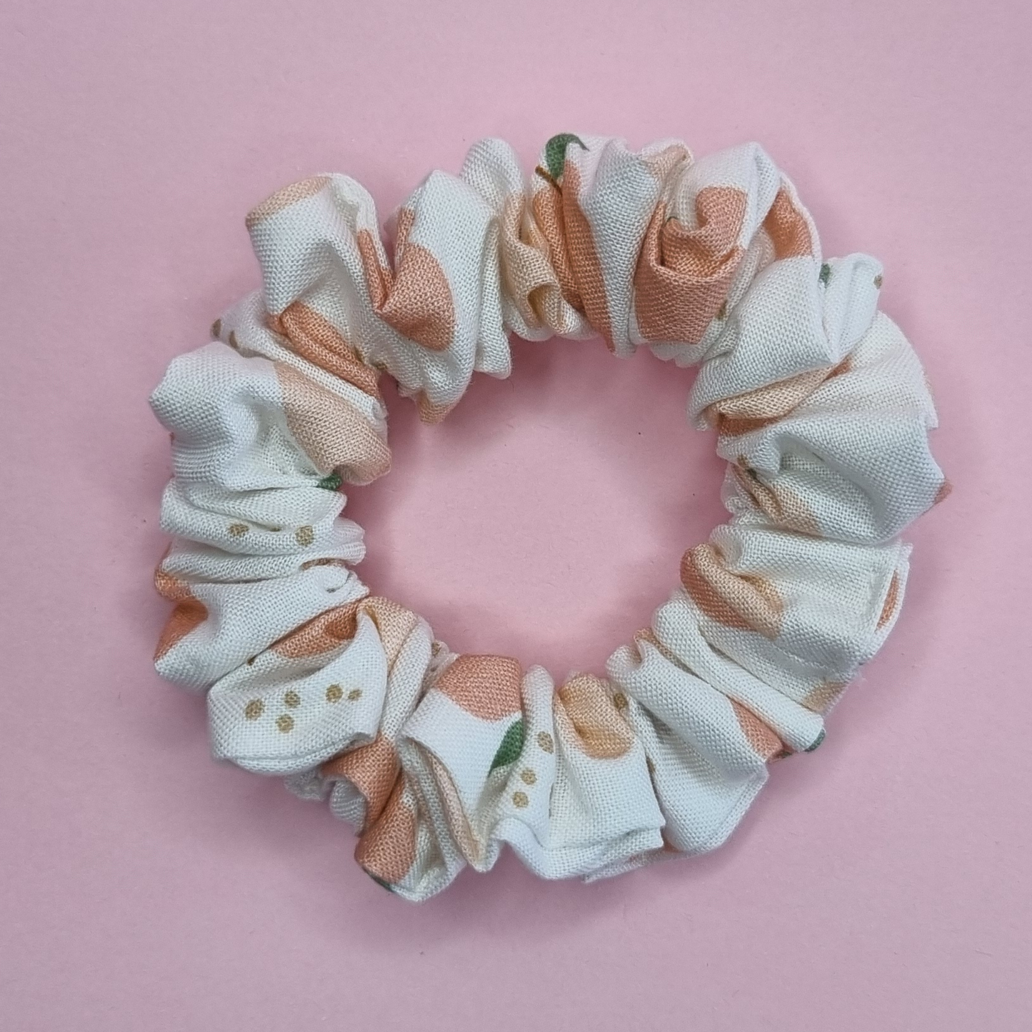 Peach Blossom Scrunchie π