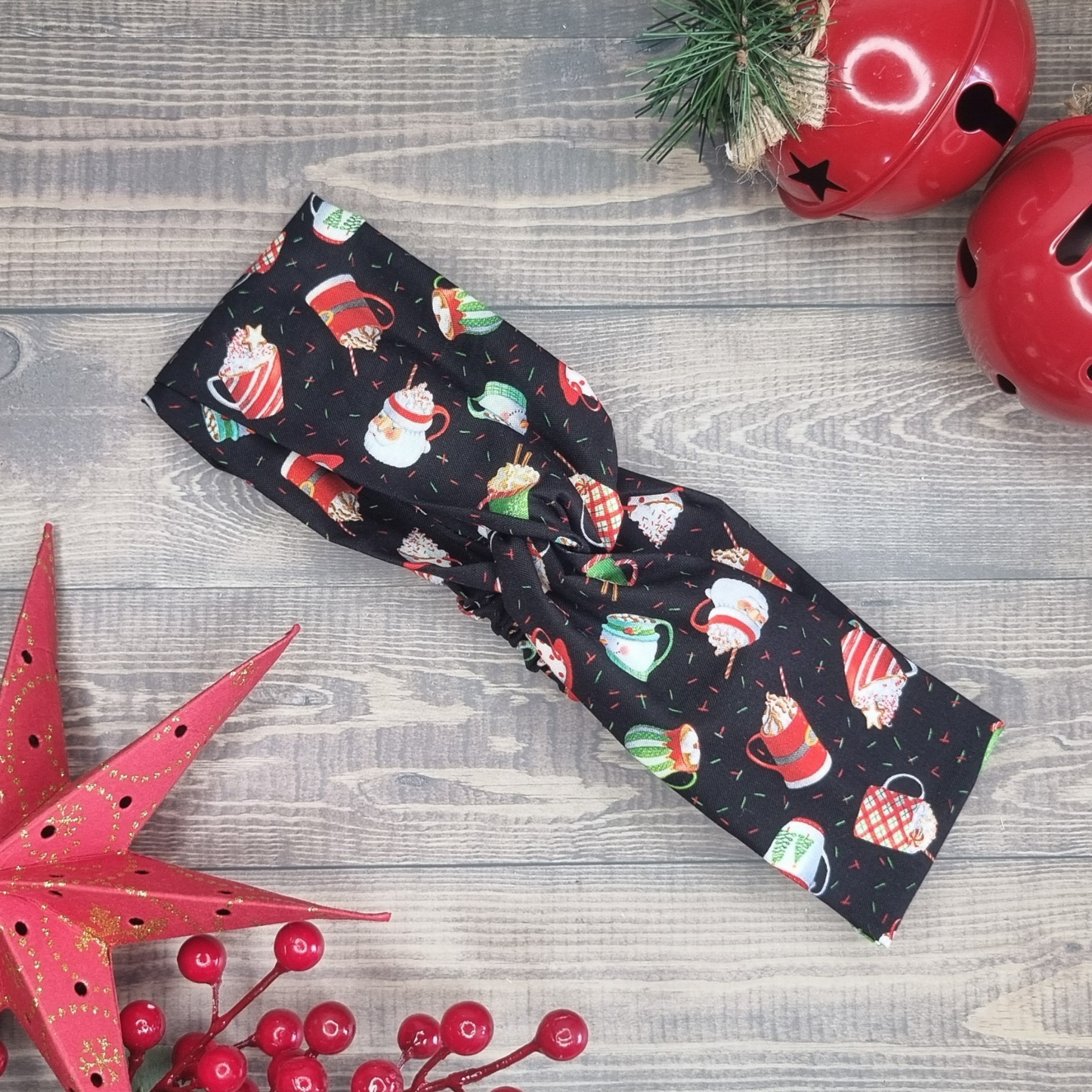 Festive Cocoa Christmas Headband