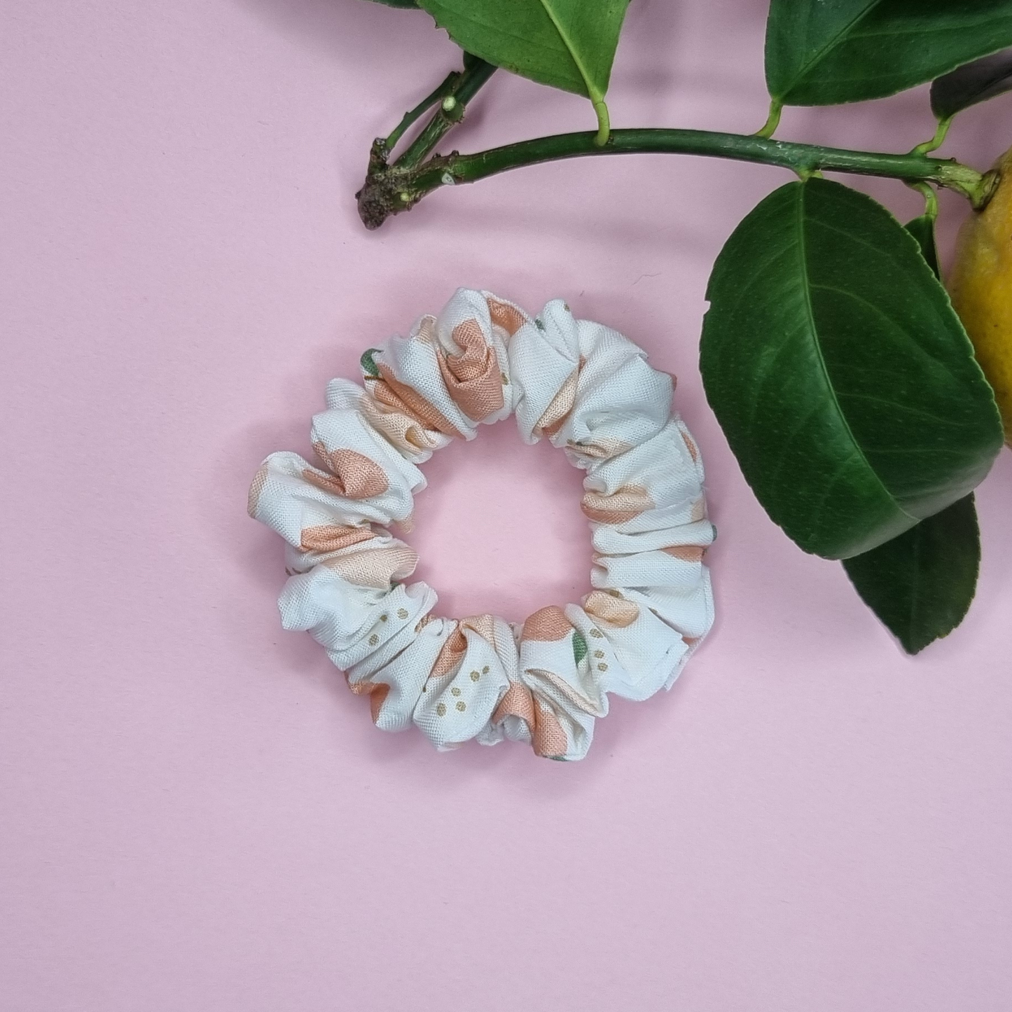 Peach Blossom Scrunchie π