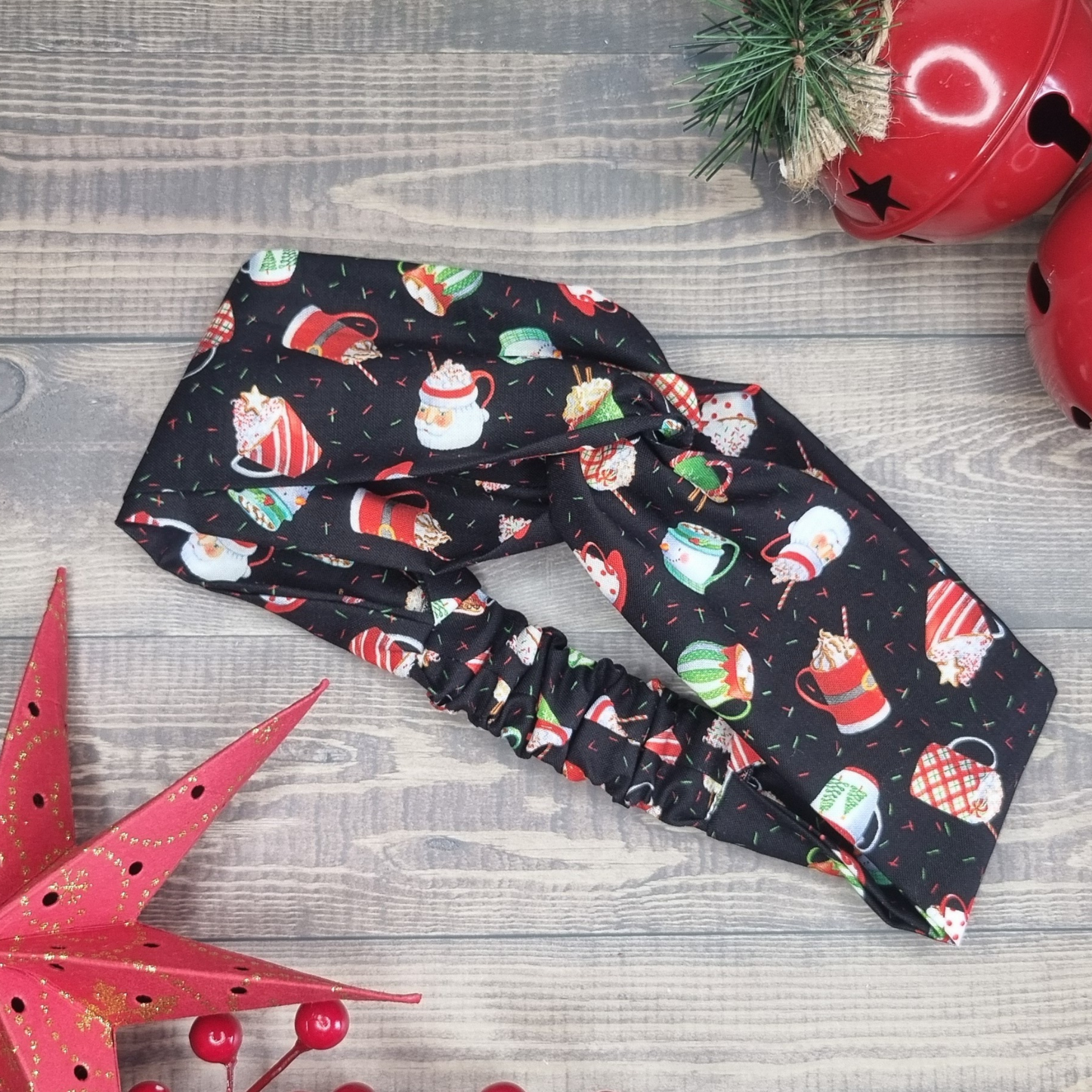 Festive Cocoa Christmas Headband