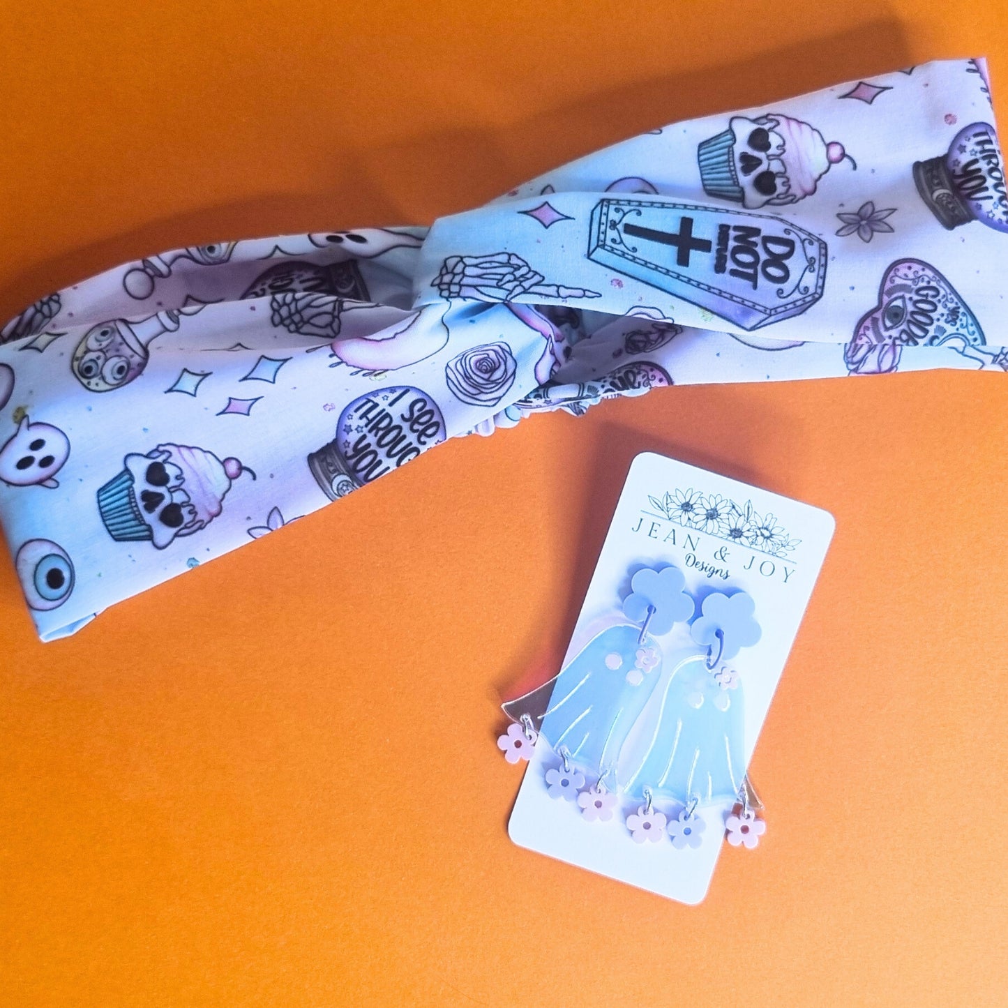 π Boo-tiful Pastels & Floral Ghosts Halloween Gift Pack π»