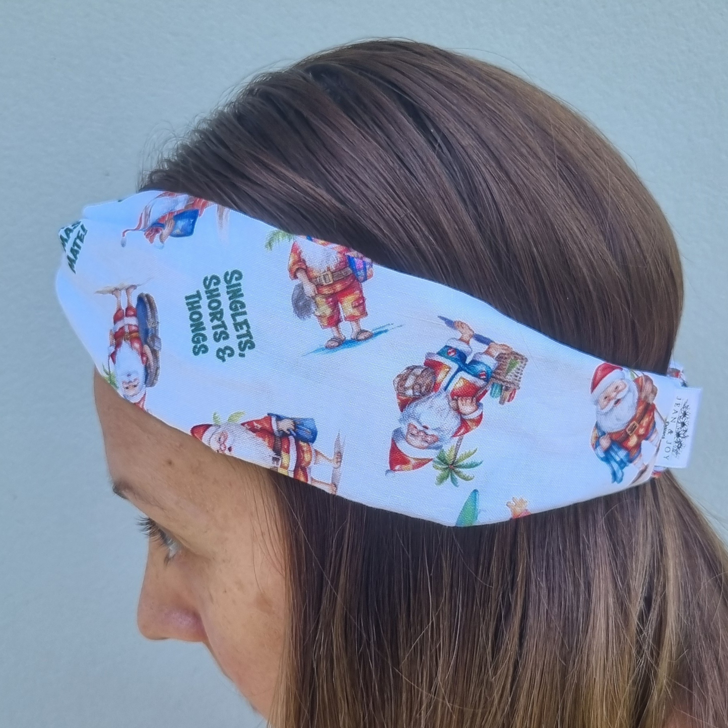 Australian Santa "Merry Christmas Mate" Headband