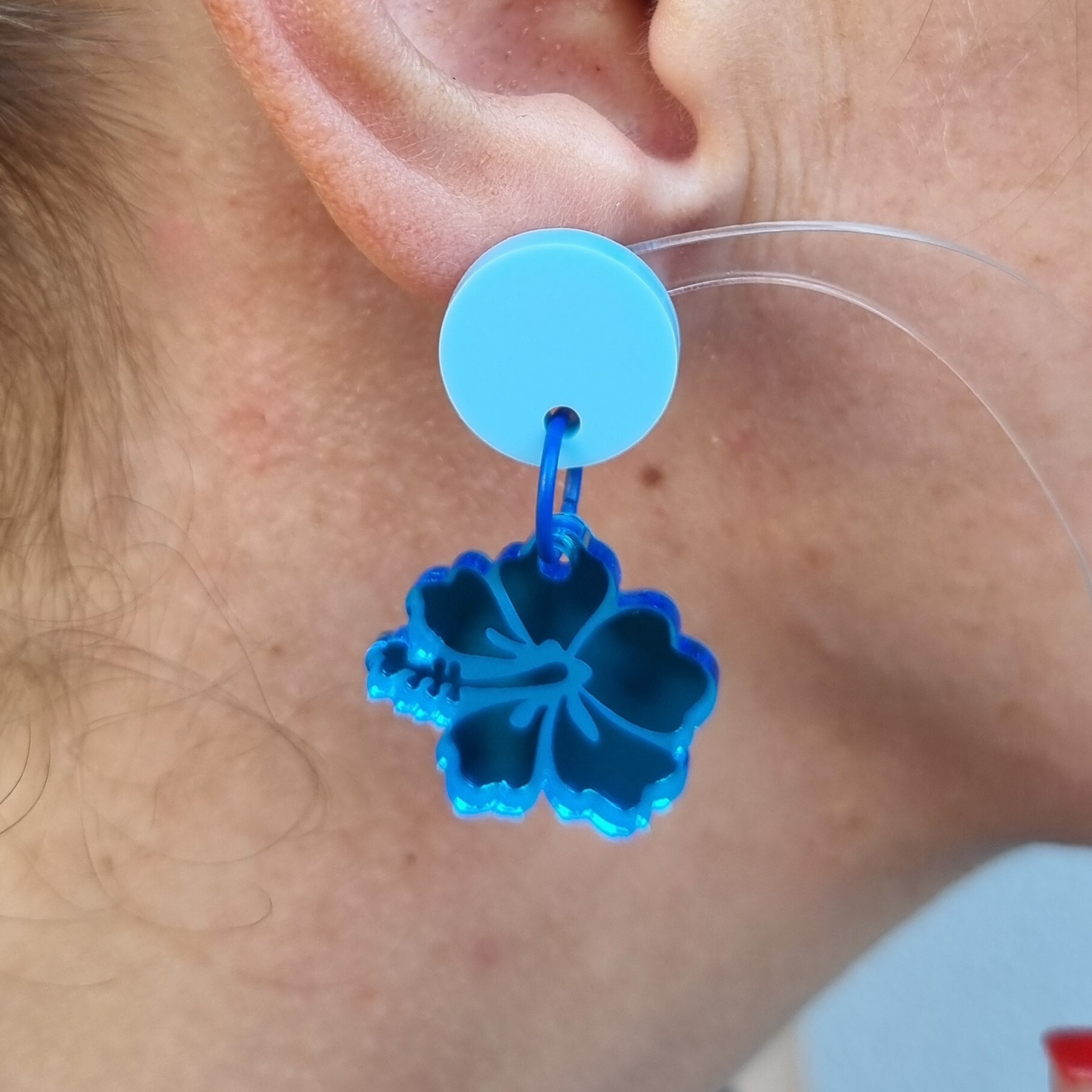 Hibiscus Bloom Earrings
