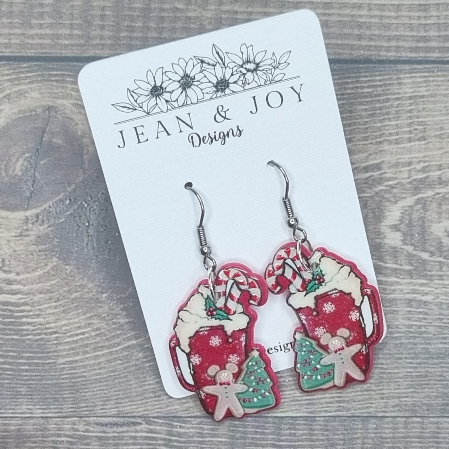 Gingerbread Whip Earrings