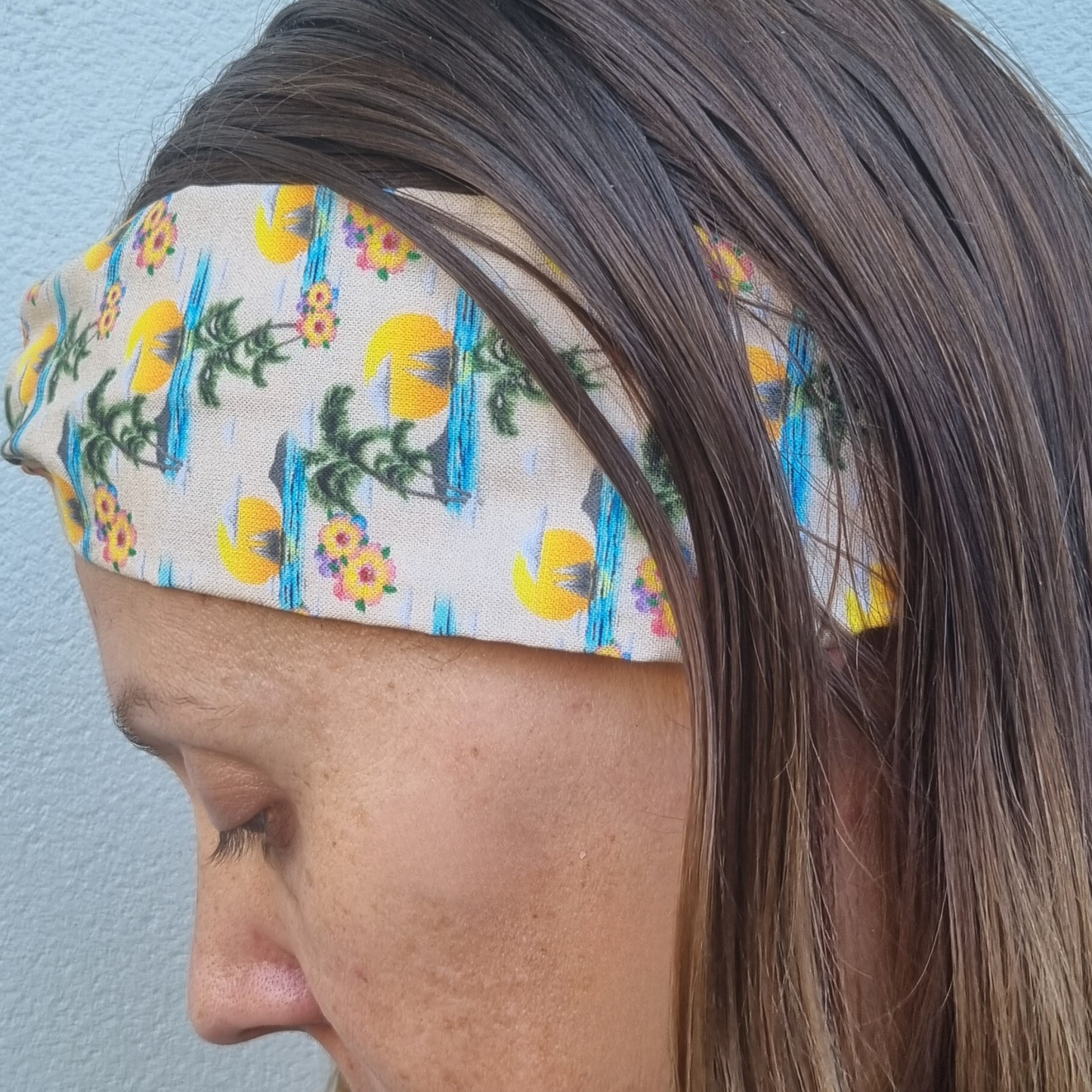 Vintage Palm Paradise Headband