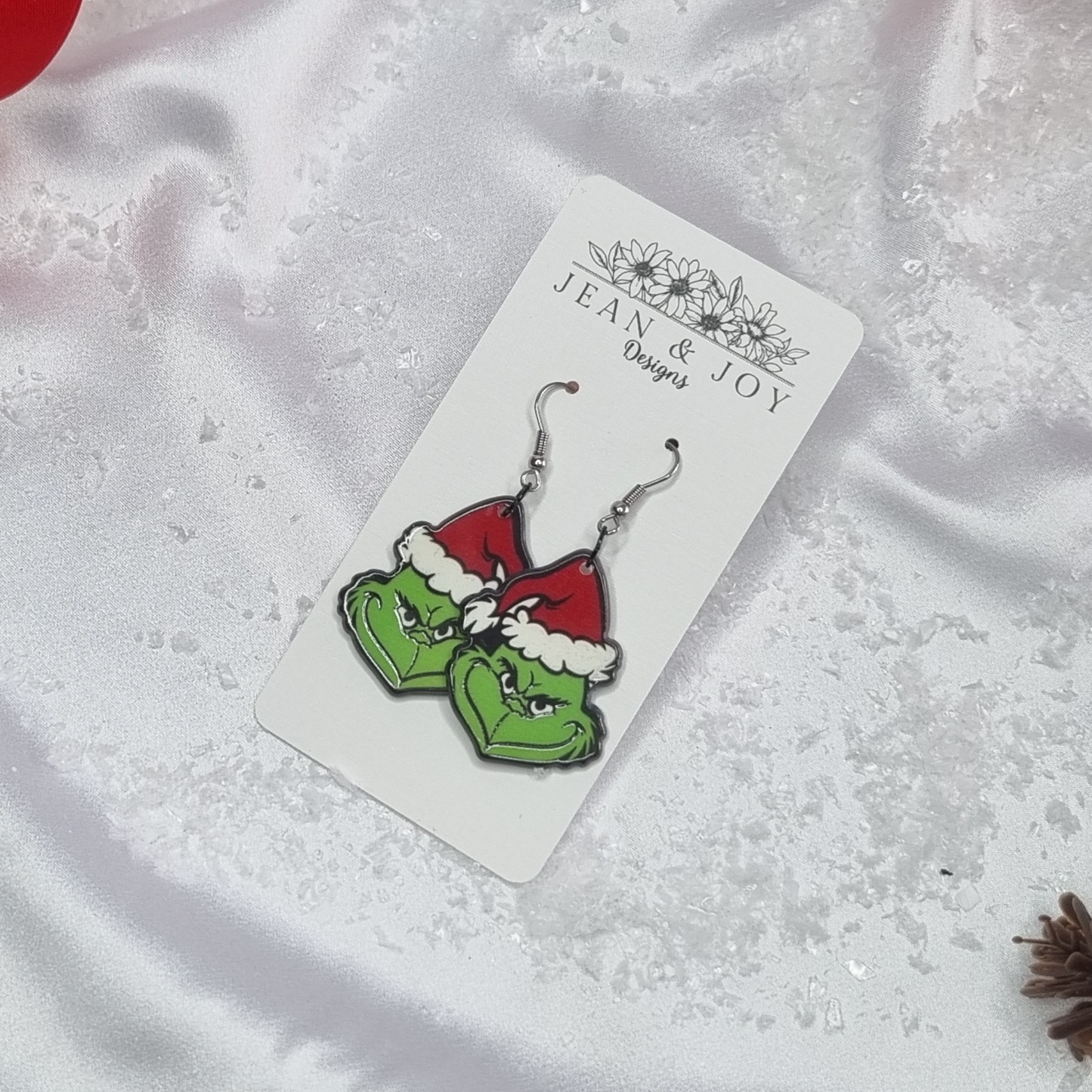 You're a Mean One, Mr. Grinch Earrings π
π π