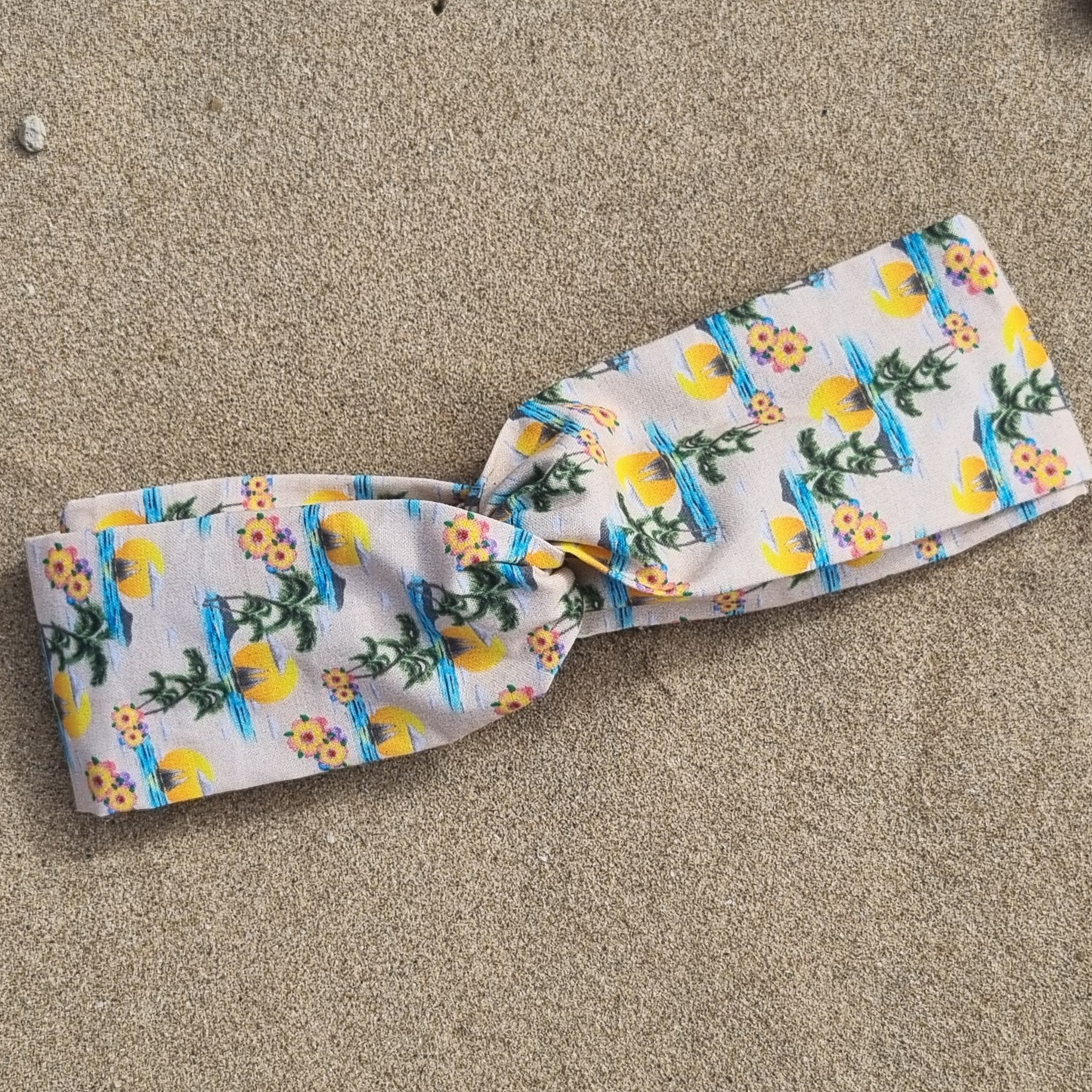 Vintage Palm Paradise Headband
