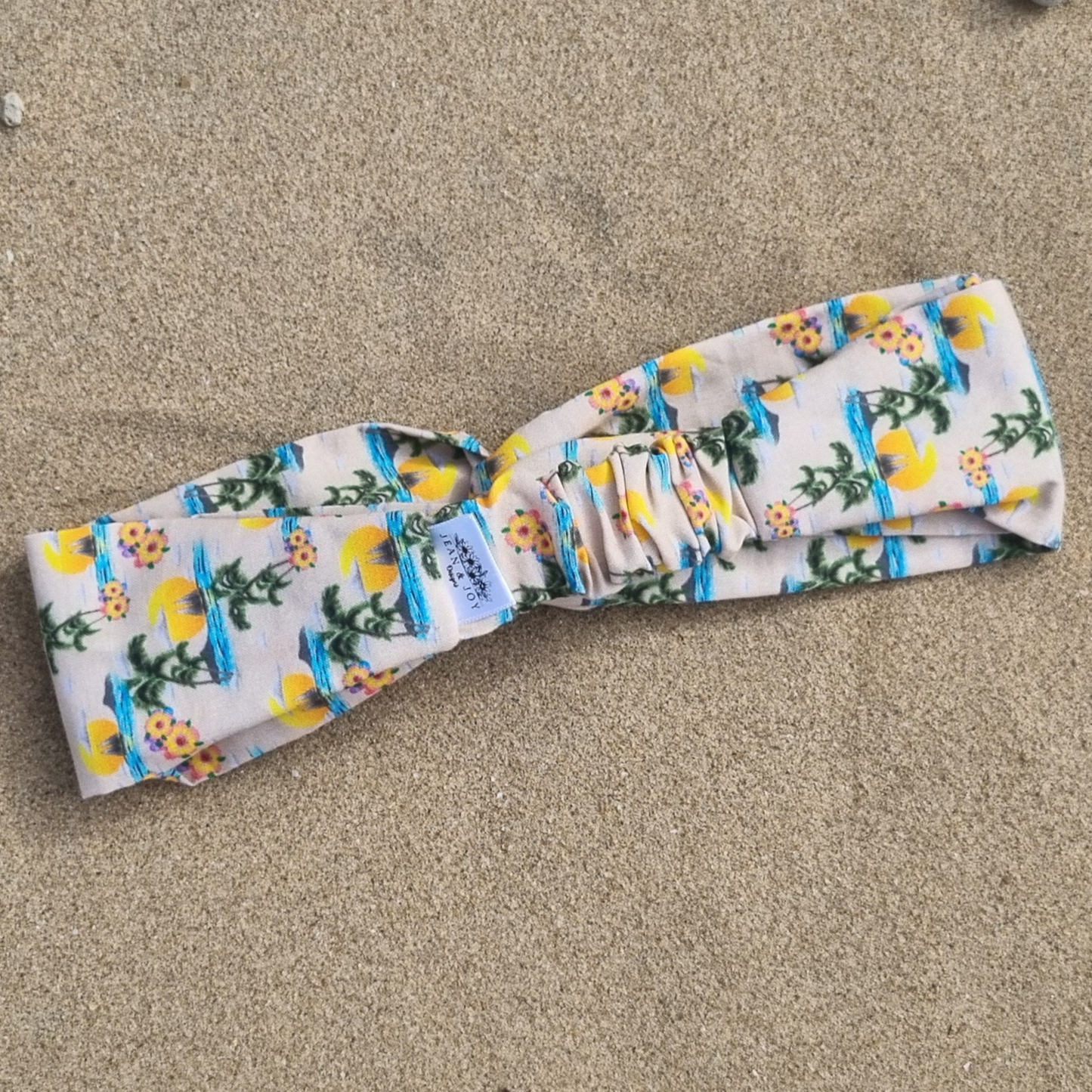 Vintage Palm Paradise Headband