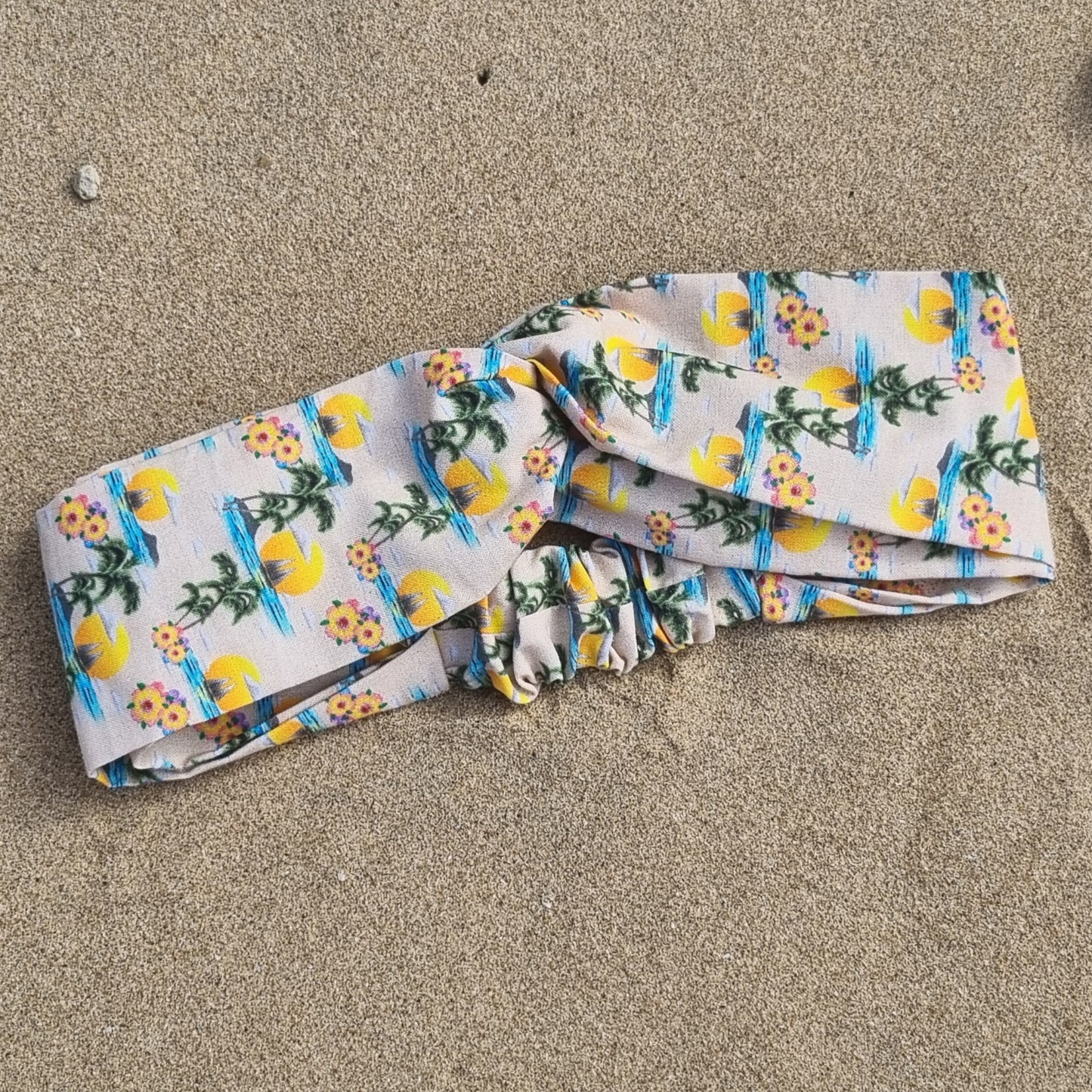 Vintage Palm Paradise Headband