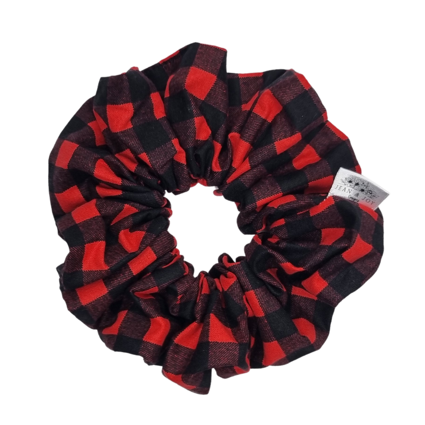 Buffalo Plaid  Christmas Scrunchie