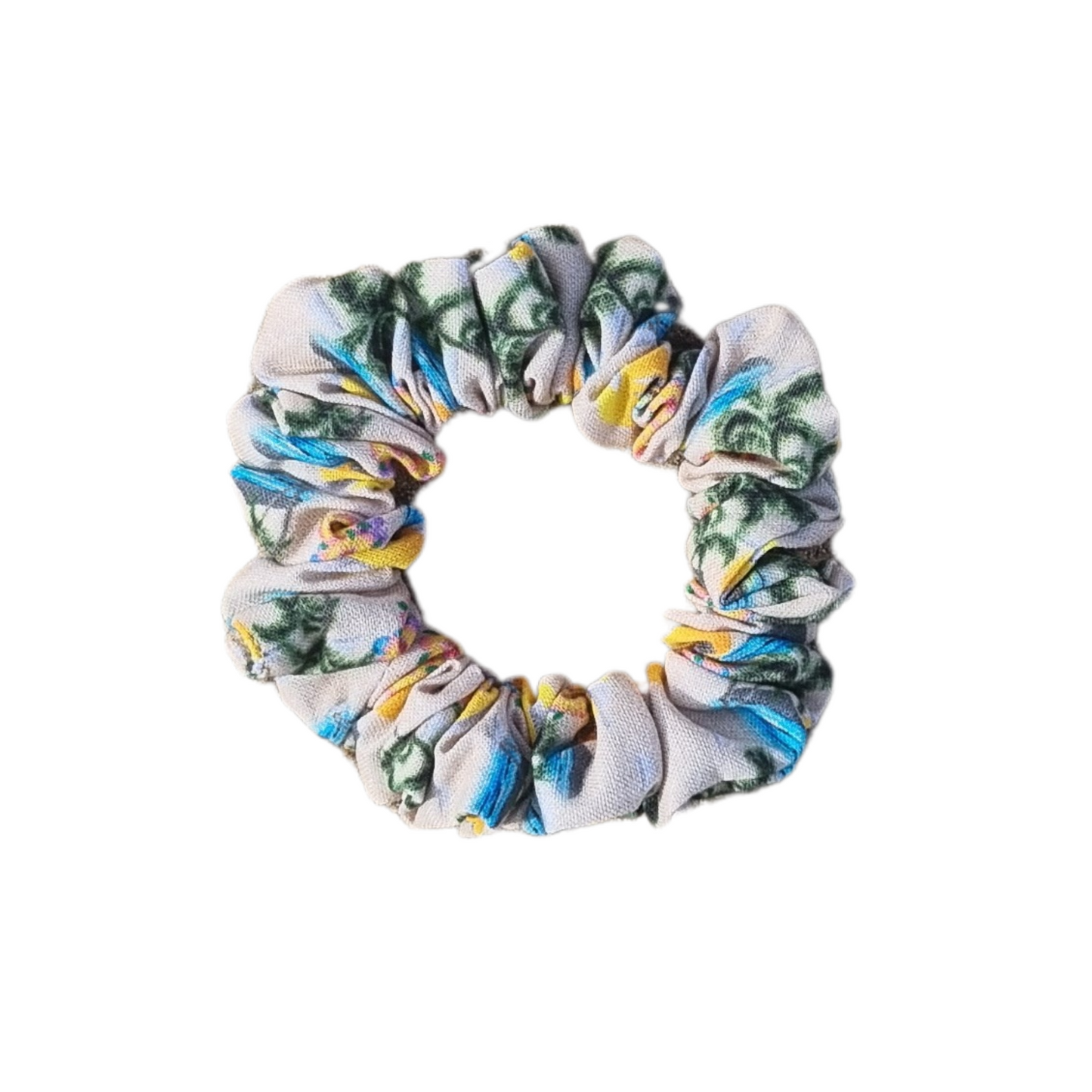 Vintage Palm Paradise Scrunchie