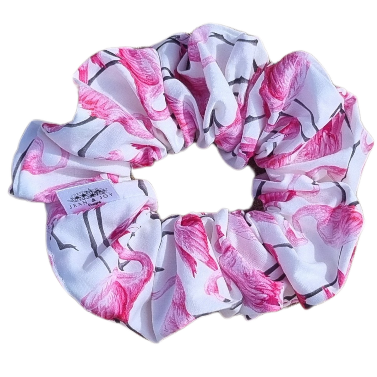Flamingo Fiesta Scrunchie