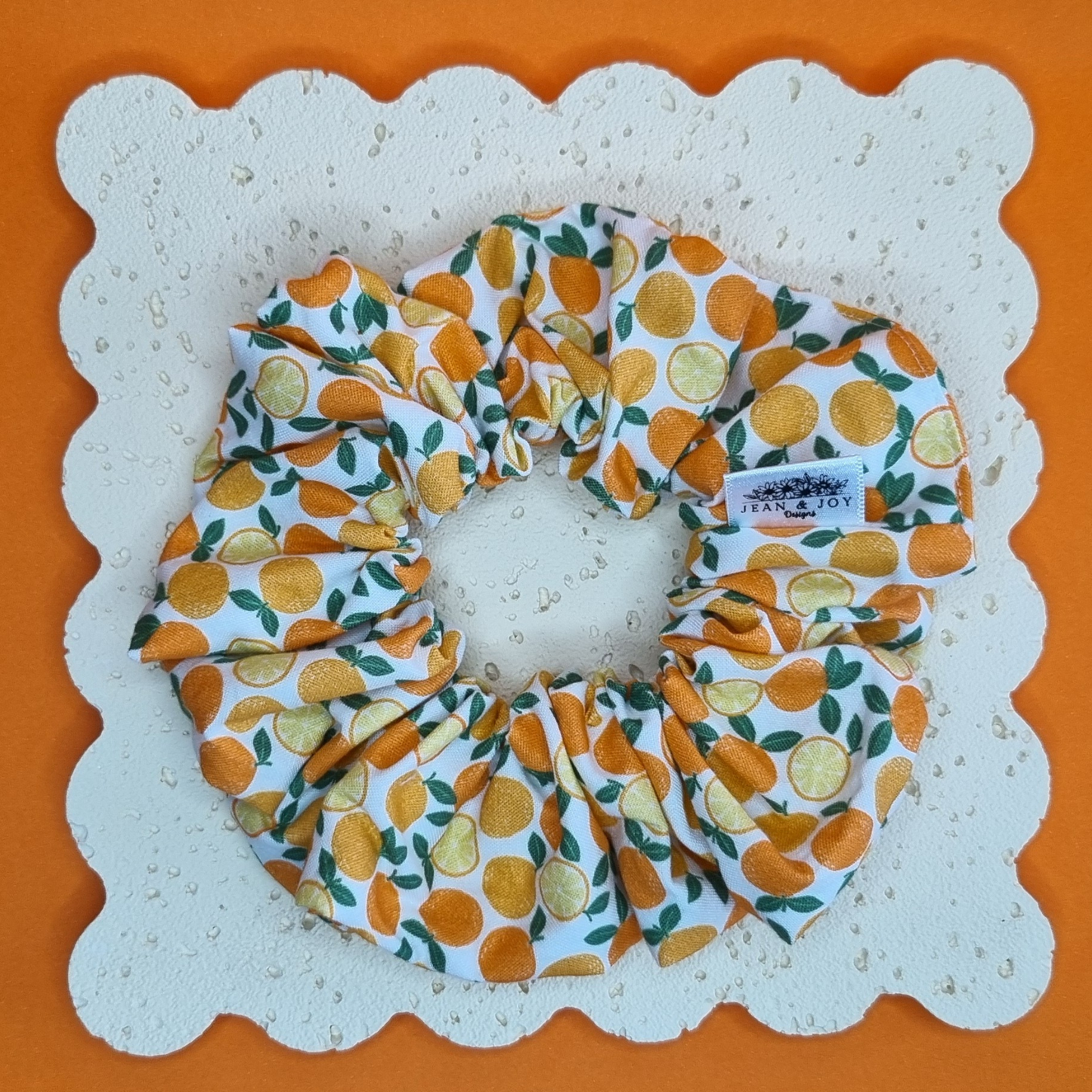 Orange Crush Scrunchie 🍊