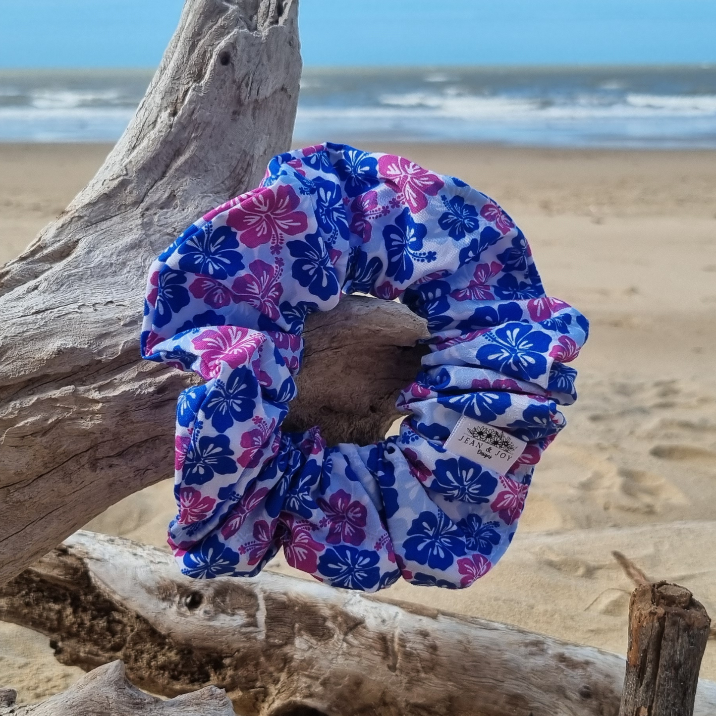 Hibiscus Breeze Scrunchie