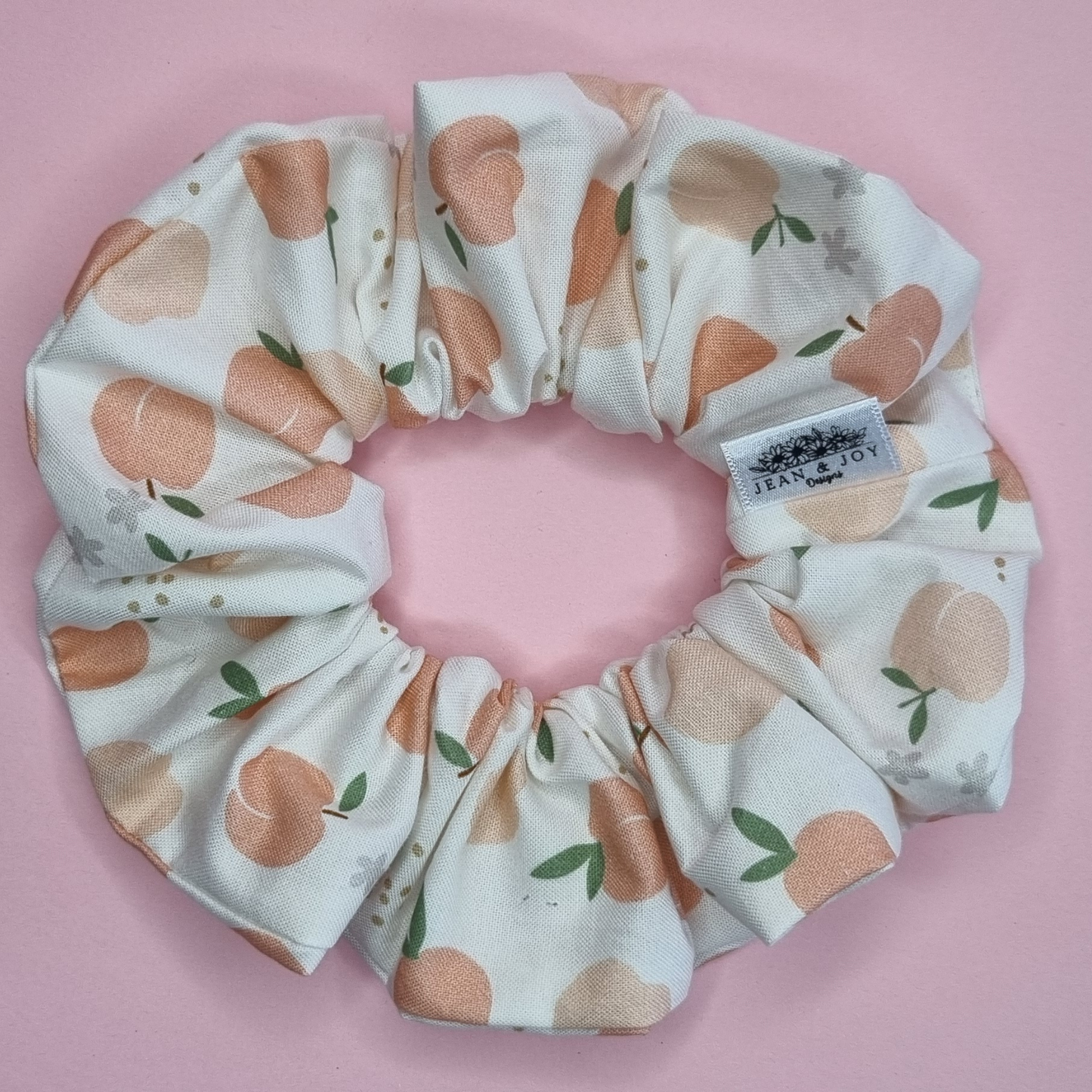 Peach Blossom Scrunchie  🍑