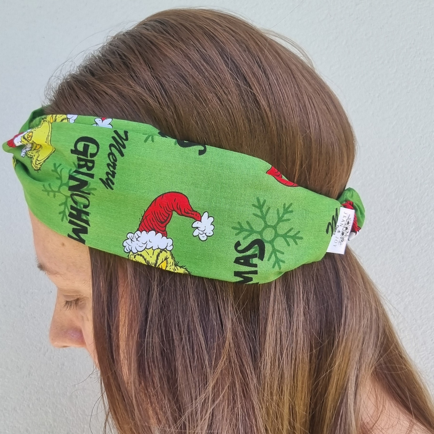 Merry Grinchmas Green Headband