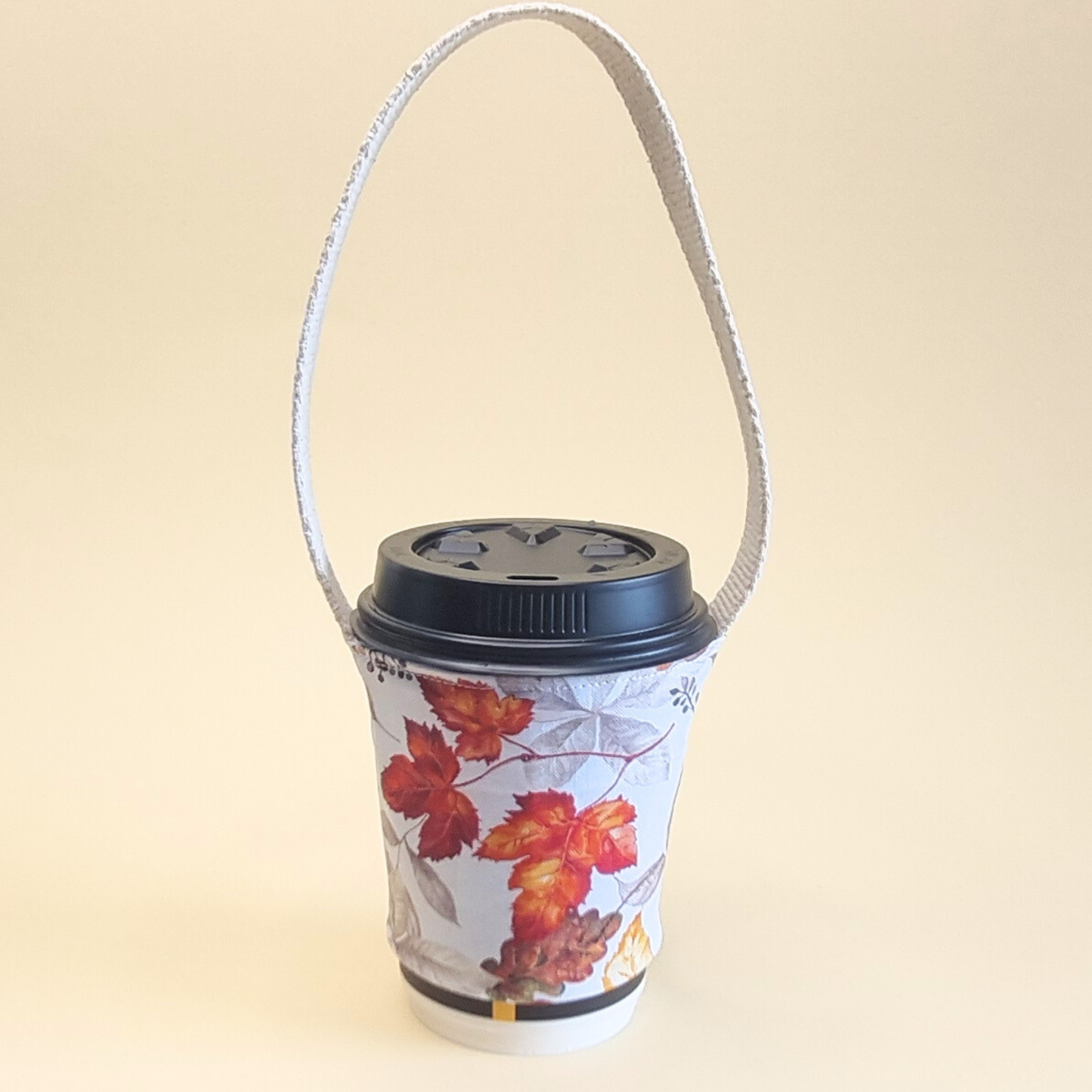 Autumn Leaves Beverage Carrier 🍁🤎