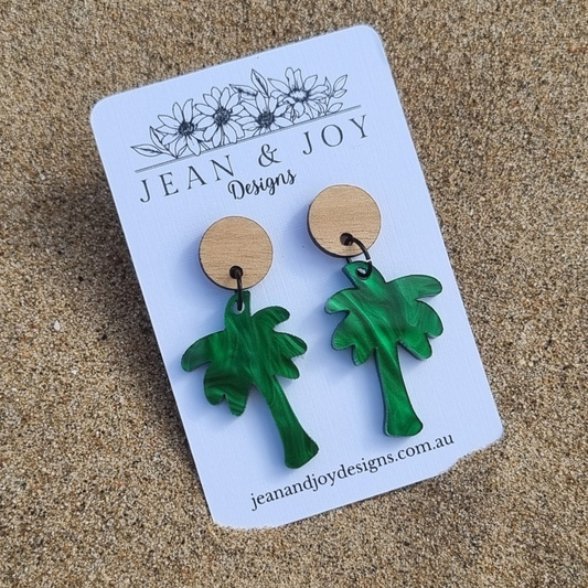 Palm Breeze Earrings