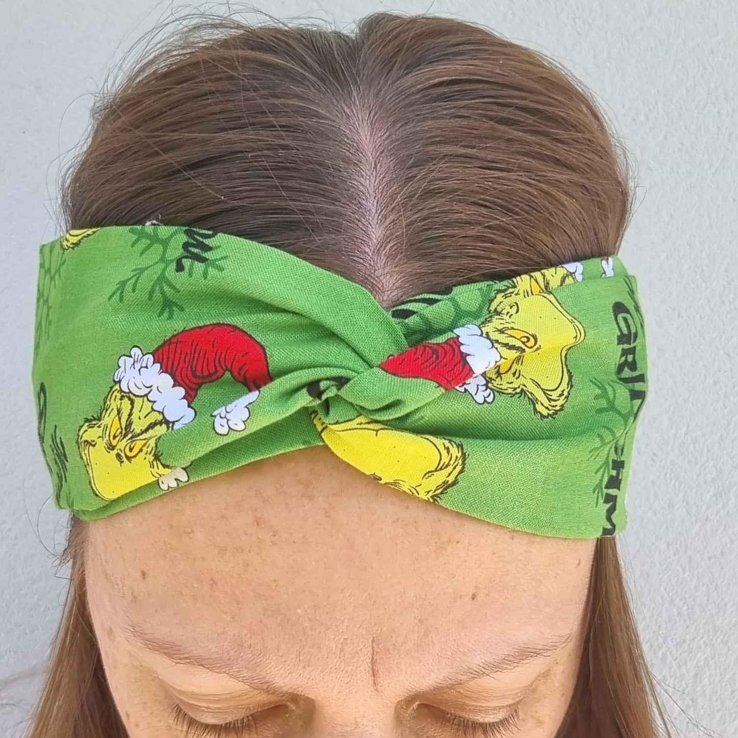 Merry Grinchmas Green Headband