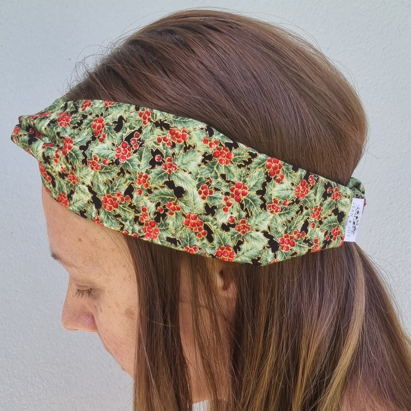 Golden Mistletoe Headband