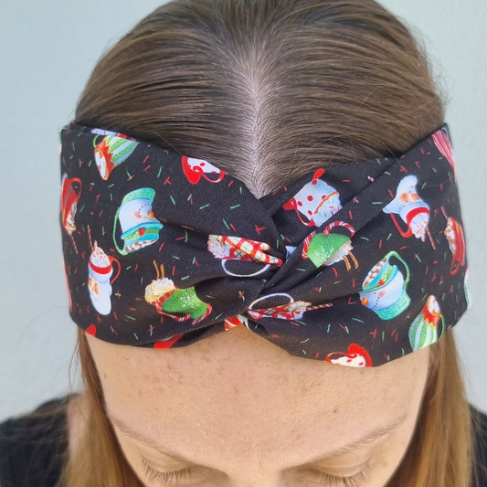 Festive Cocoa Christmas Headband