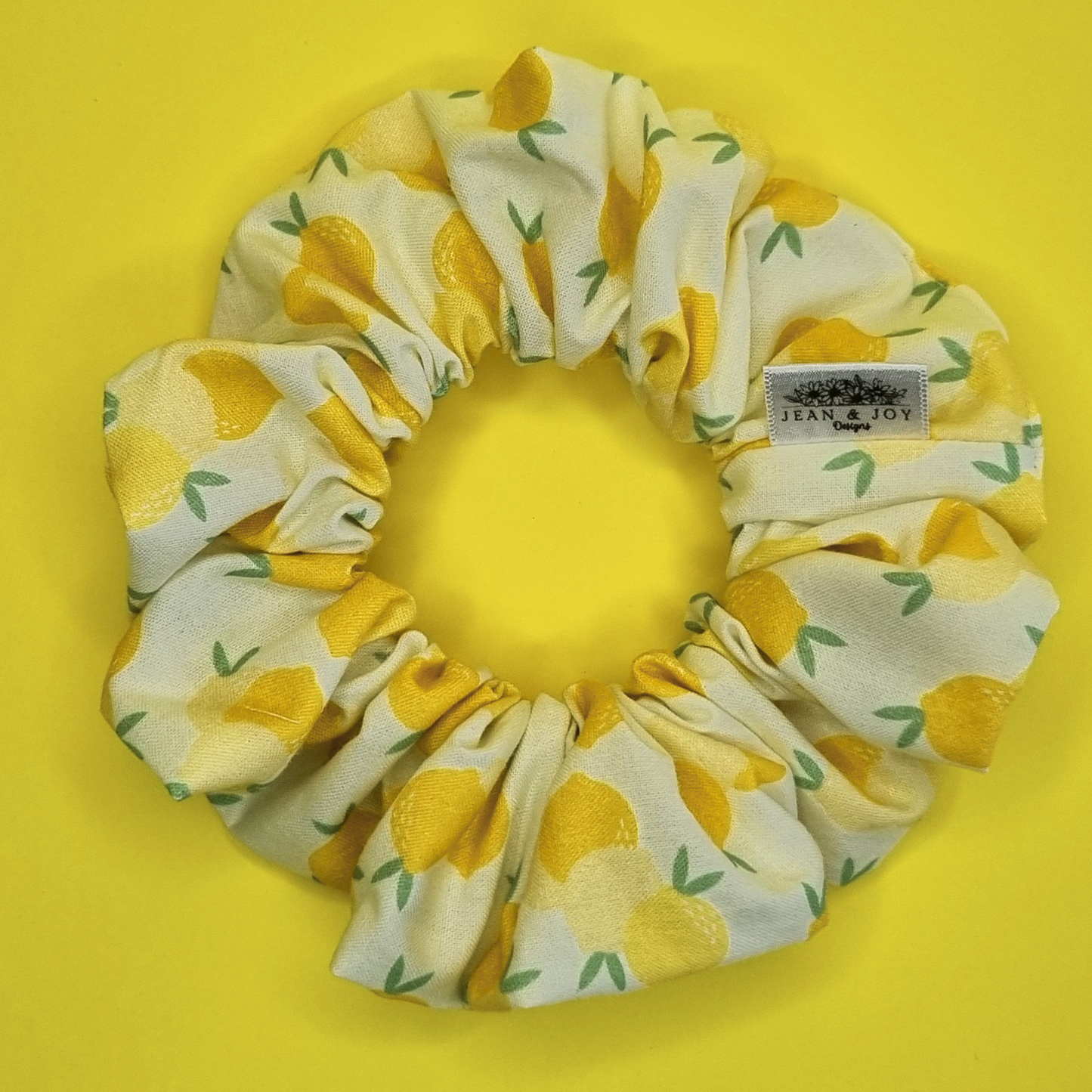 Lemon Zest Scrunchie 🍋