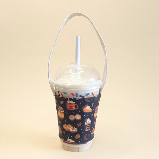 Pumpkin Spice Dreams Beverage Carrier 🎃☕