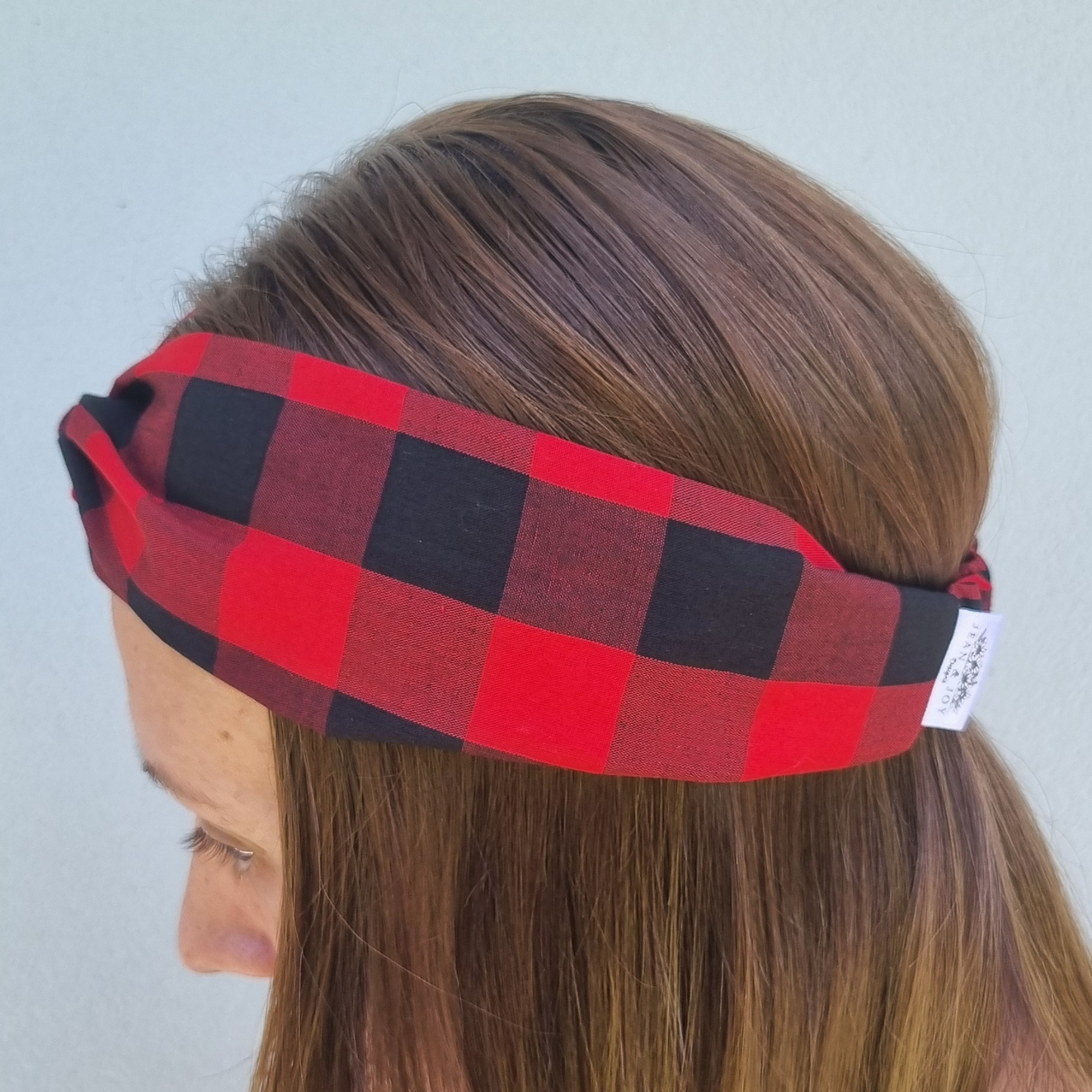 Classic Buffalo Plaid Christmas Headband