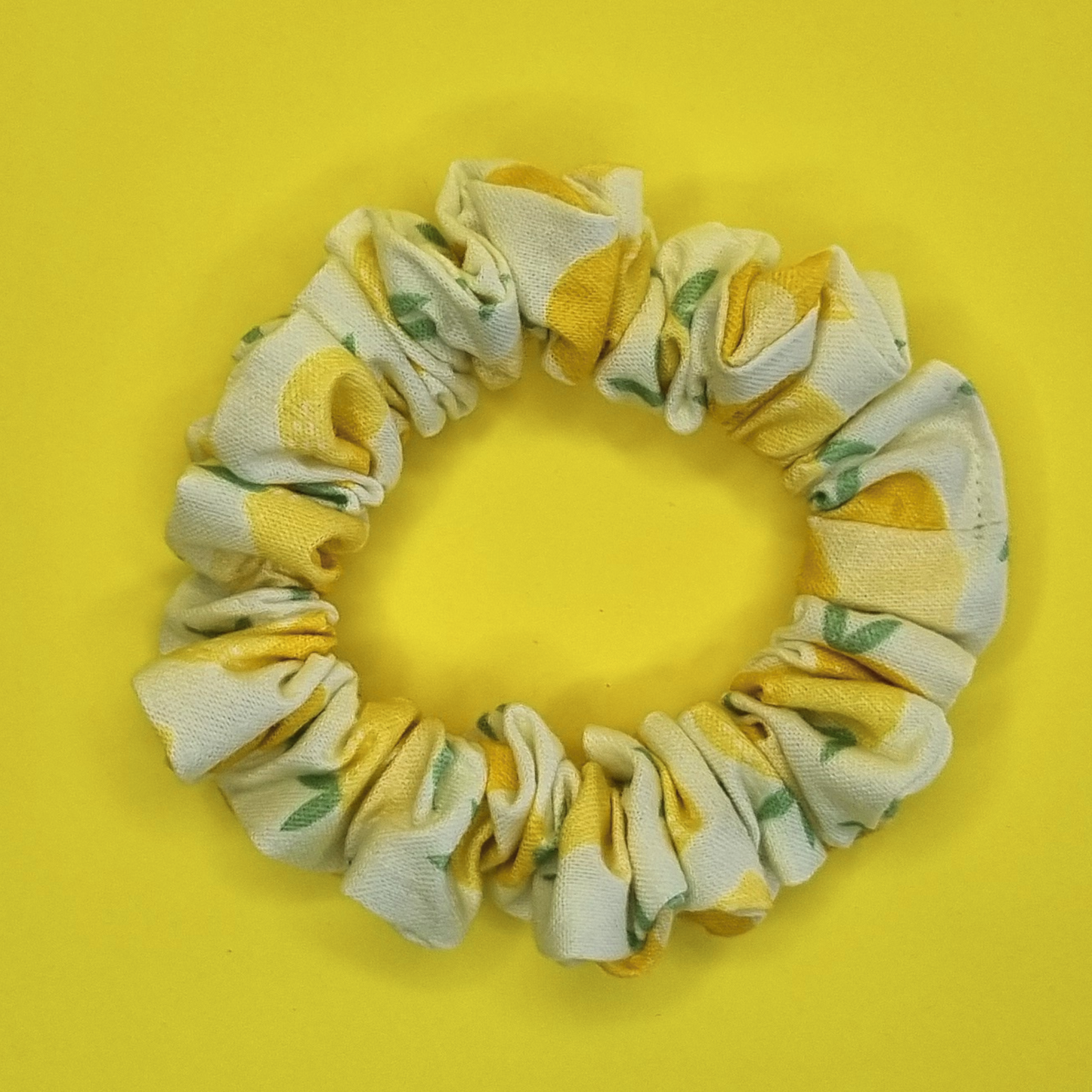Lemon Zest Scrunchie 🍋