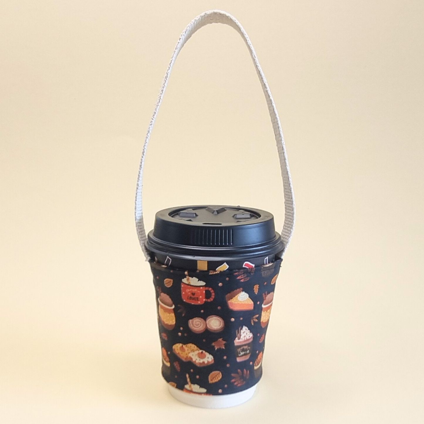 Pumpkin Spice Dreams Beverage Carrier 🎃☕