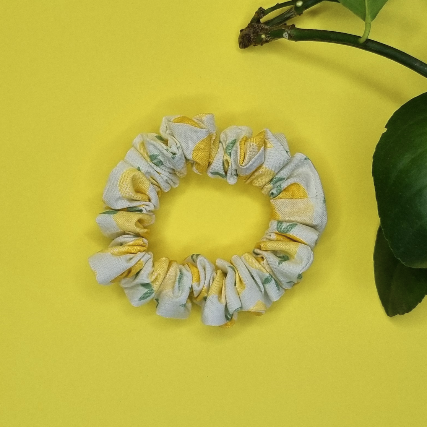 Lemon Zest Scrunchie 🍋
