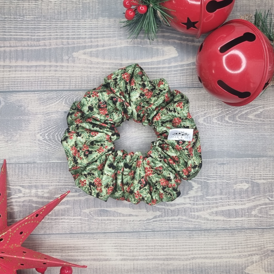 Golden Mistletoe Scrunchie Collection