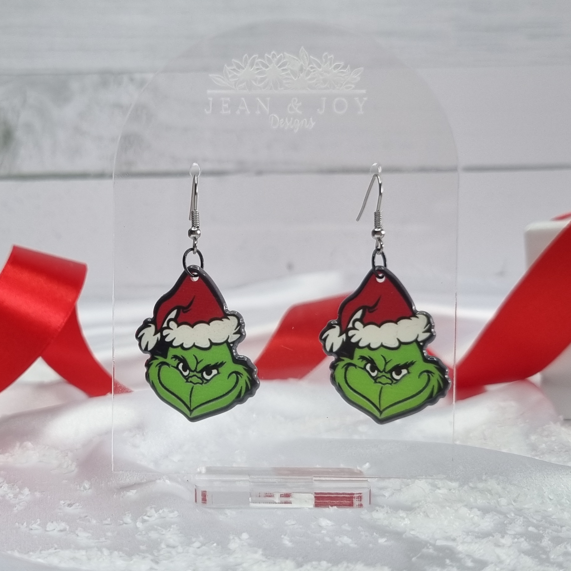 The 2025 grinch earrings