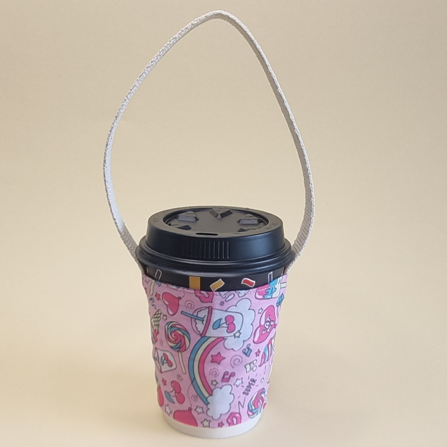 Pop Art Sweet Treats Beverage Carrier 🍒🍦